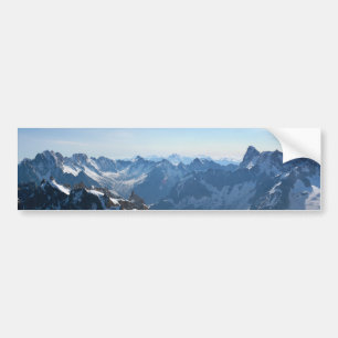 Die Alpen - ausgezeichnet! Autoaufkleber