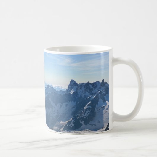 Die Alpen - ausgezeichnet! Kaffeetasse (Rechts)