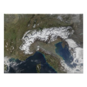 Die Alpen Fotodruck (Vorne)