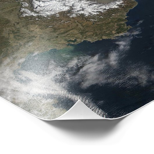 Die Alpen Fotodruck (Ecke)