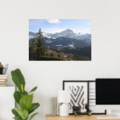 Die Alpen in der Schweiz Poster (Heimbüro)