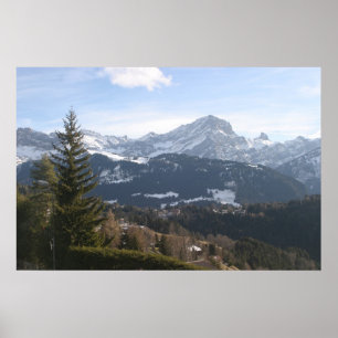 Die Alpen in der Schweiz Poster