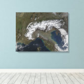 Die Alpen Leinwanddruck (Insitu (Holzboden))