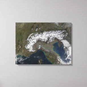 Die Alpen Leinwanddruck