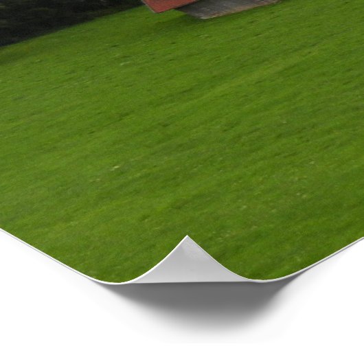 Die Alpen Poster (Ecke)