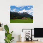 Die Alpen Poster (Heimbüro)