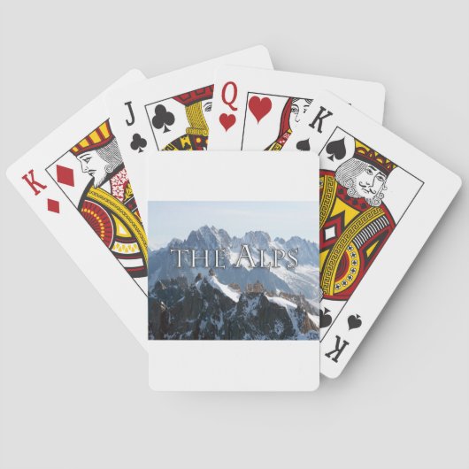 Die Alpen - prächtig! Spielkarten (Rückseite)