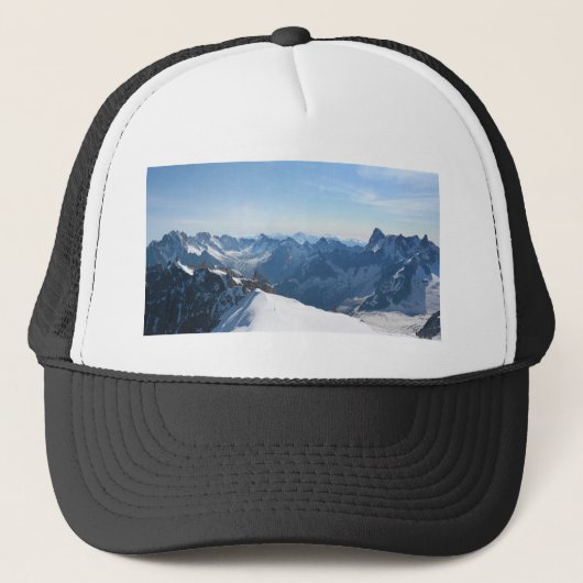 Die Alpen - prächtig! Truckerkappe (Vorderseite)