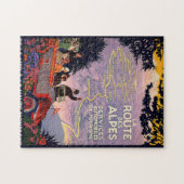 Die Alpenstraße Puzzle (Horizontal)