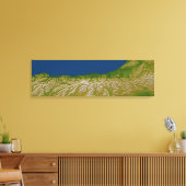 Die Alpenverwerfung an der Westküste Leinwanddruck (Insitu (Wohnzimmer))