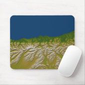 Die Alpenverwerfung an der Westküste Mousepad (Mit Mouse)