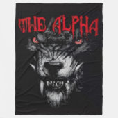 Die ALPHA Fleecedecke (Vorderseite)