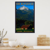 Die Alpspitze Poster (Küche)