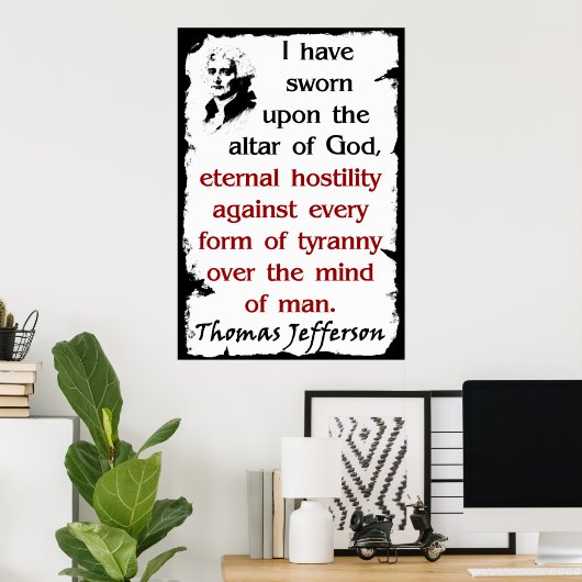 Die Altar Gottes Poster (Heimbüro)