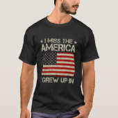 Die alte amerikanische Flagge, die ich verzeihe, d T-Shirt (Vorderseite)