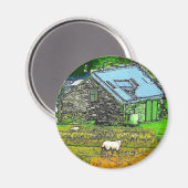 DIE ALTE BARN MAGNET (Vorderseite/Rückseite)