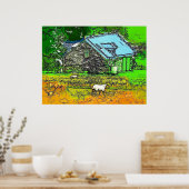 DIE ALTE BARN POSTER (Küche)