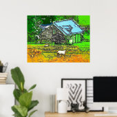 DIE ALTE BARN POSTER (Heimbüro)