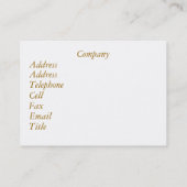 DIE ALTE BARN VISITENKARTE (Rückseite)