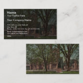 Die alte Bibliothek, Yale-Uni seltenes Photochrom Visitenkarte (Vorne/Hinten)