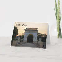 Die Alte Brücke, Guilin, China - Karte