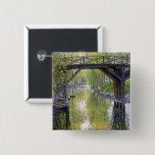 Die Alte Brücke (mit Typ Rose) Button (Vorne & Hinten)