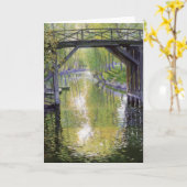 Die Alte Brücke (mit Typ Rose) Karte (Gelbe Blume)