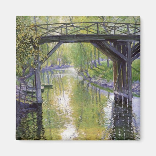 Die Alte Brücke (mit Typ Rose) Magnet (Vorne)