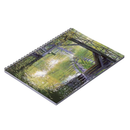 Die Alte Brücke (mit Typ Rose) Notizblock (Linke Seite)