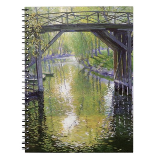 Die Alte Brücke (mit Typ Rose) Notizblock (Vorderseite)