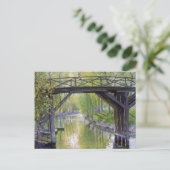 Die Alte Brücke (mit Typ Rose) Postkarte (Stehend Vorderseite)