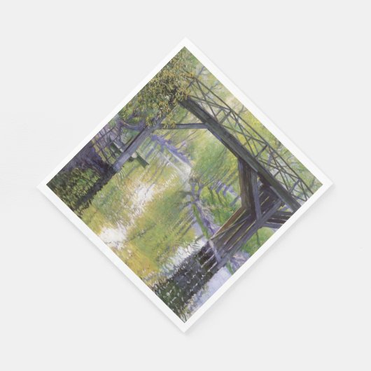 Die Alte Brücke (mit Typ Rose) Serviette (Ecke)