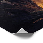 Die alte Brücke Poster (Ecke)