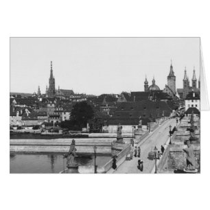 Die alte Brücke über den Main