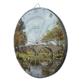 Die alte Brücke (von Theodore Robinson) Dartscheibe (Vorderseite rechts)