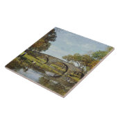 Die alte Brücke (von Theodore Robinson) Fliese (Seite)