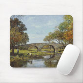 Die alte Brücke (von Theodore Robinson) Mousepad (Mit Mouse)