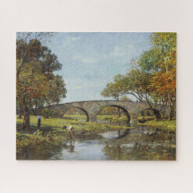 Die alte Brücke (von Theodore Robinson)