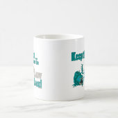 Die alte Dame zurückwerfen Kaffeetasse (Mittel)