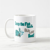 Die alte Dame zurückwerfen Kaffeetasse (Links)