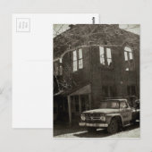 Die alte Fabrik Postkarte (Vorne/Hinten)