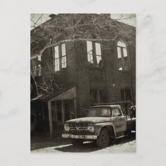 Die alte Fabrik Postkarte
