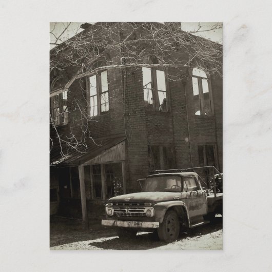 Die alte Fabrik Postkarte (Vorderseite)