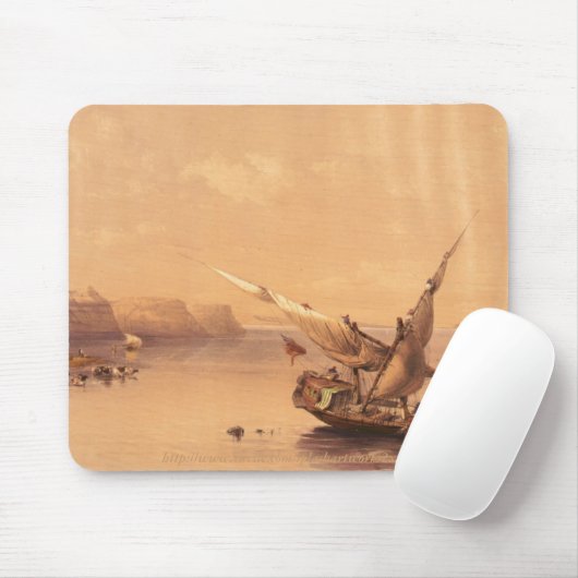 "Die alte Festung Ibrim Nubia - Mousepad" Mousepad (Mit Mouse)