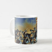 Die alte Flagge berührte nie den Boden Kaffeetasse (Vorderseite Links)