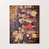 "Die alte Frau, die in einem Schuhwerk lebte" Jigs Puzzle (Vertikal)
