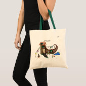 Die alte Frau im Schuh Tragetasche (Vorderseite (Produkt))
