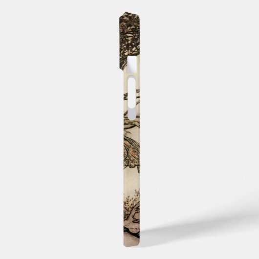 Die alte Frau im Wald von Arthur Rackham Case-Mate iPhone Hülle (Rückseite / Links)