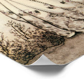 Die alte Frau im Wald von Arthur Rackham Poster (Ecke)