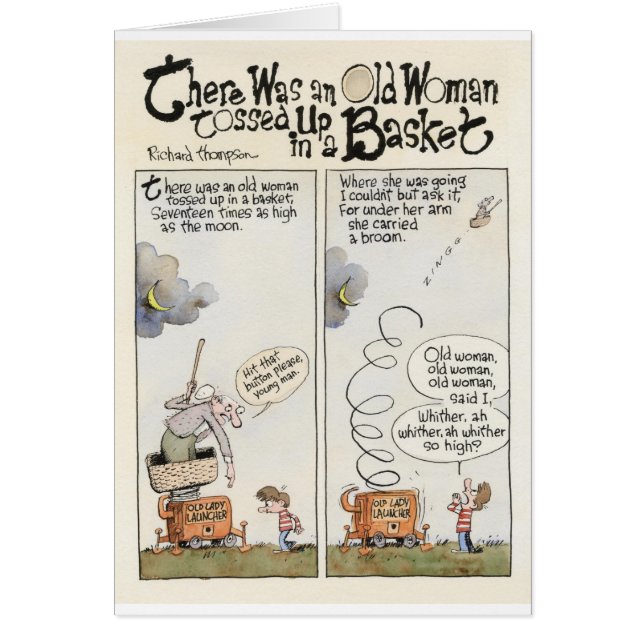 Die alte Frauen-Karte (Vorne)